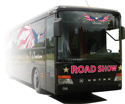 Ovation Roadshow Tourbus